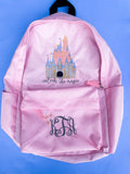 Unlock The Magic Castle Monogram Backpack