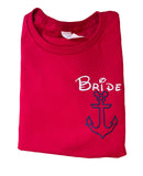 Anchor Bride Cruise Shirt