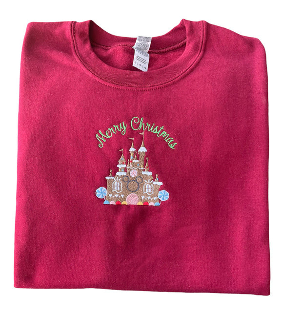 Gingerbread Castle Crewneck