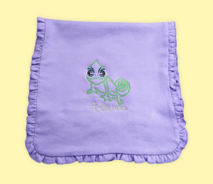 Chameleon Burp Cloth