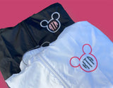 Mouse monogram rain jacket