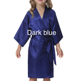 Flower girl bridal party robe