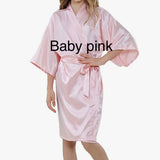 Flower girl bridal party robe