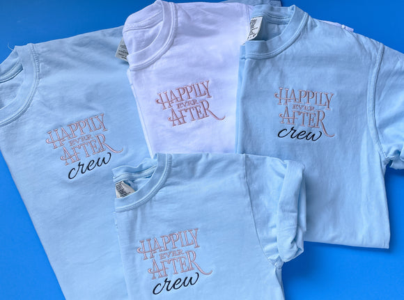 HEA crew bridal party shirt