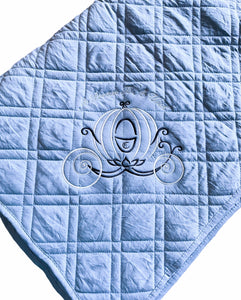 Carriage Quilted Blanket