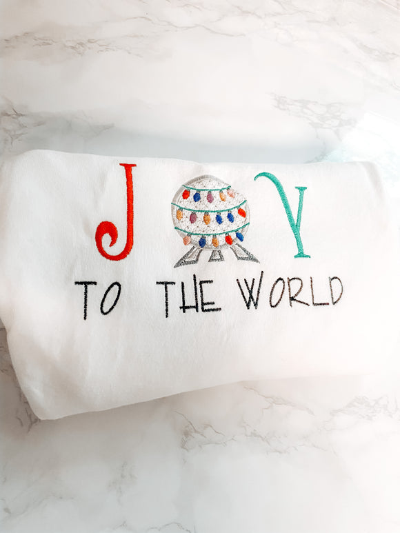 Joy To The World Long Sleeve Shirt (option for shirt)