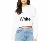 Carriage bride crop hoodie (full length crewneck option available)