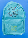 My Oh My Snacks Monogram Backpack