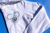 Ring Monogram Zip-Up Hoodie