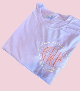 Seashell Monogram Shirt