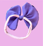 Clock baby bow (1 available ready to ship)